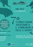 7°corso dissezione anatomica e chirurgica della mano